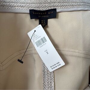 Current Air Off-White Patterned Pencil Skirt